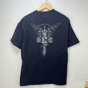 Vintage Orange County Choppers Motorcycle Flames T-Shirt XL